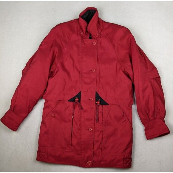 FORECASTER OF BOSTON - WOMEN'S RED THERMOLOFT INSULATED COAT JACKET - SIZE XS - Picture 1 of 14